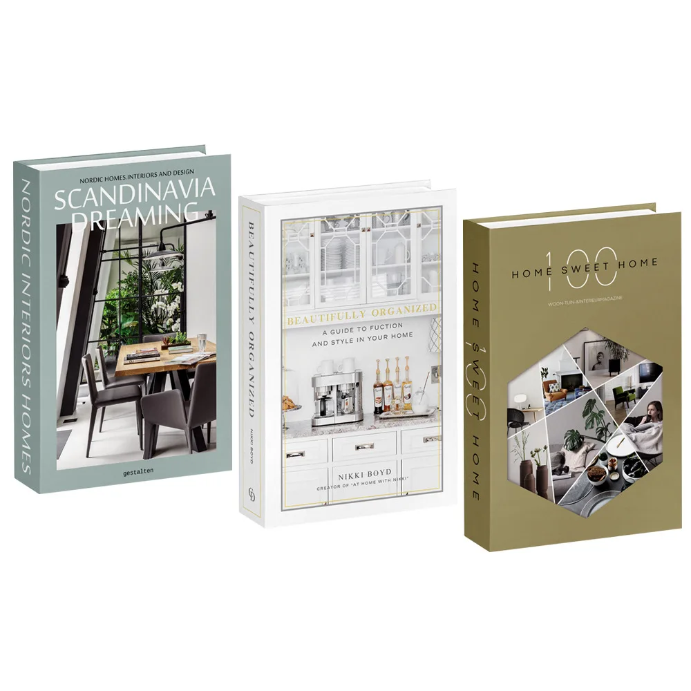 3개/세트 시뮬레이션 책 장식용 고급 홈 데코 거실 책 - Home Decor Magazine 리뷰 및 가격