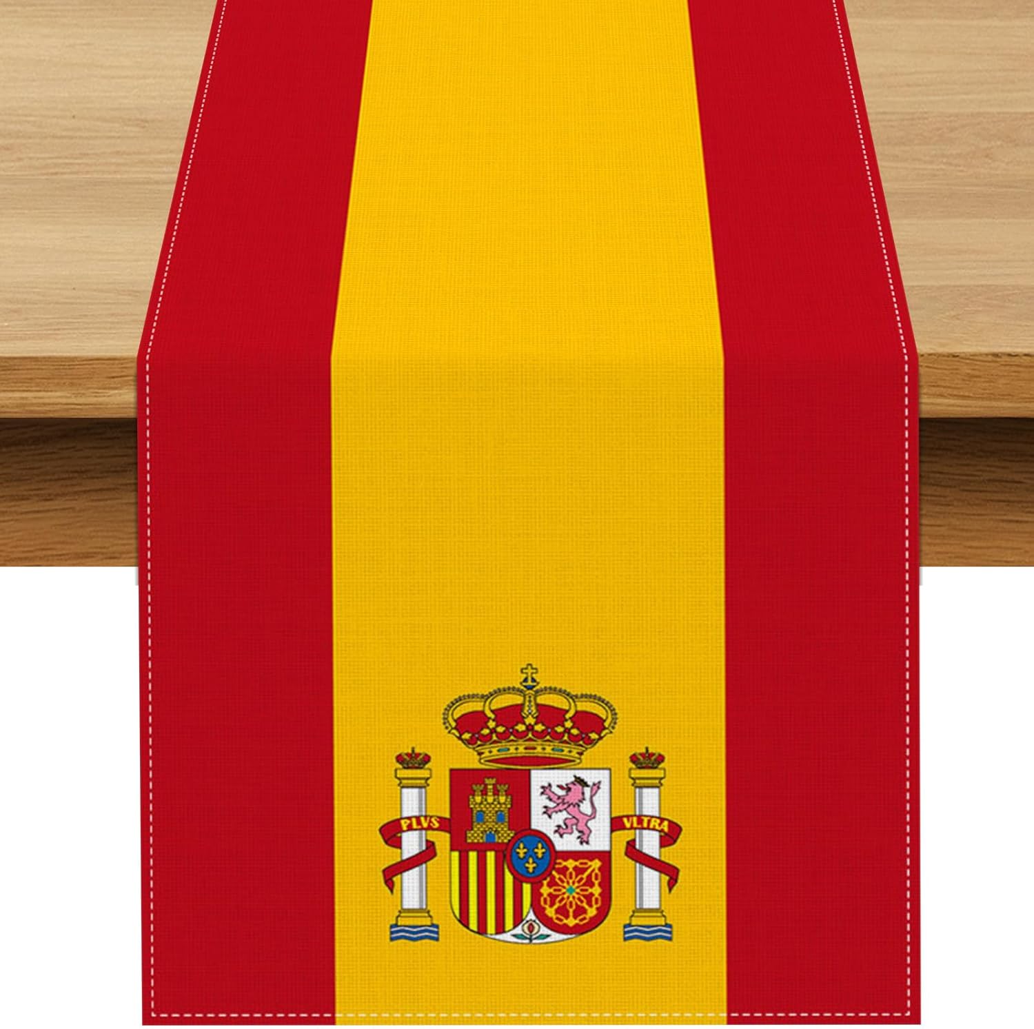 스페인 국기 리넨 테이블 러너 스페인 축제 생일 파티  - Linen Table Runner 리뷰 및 가격