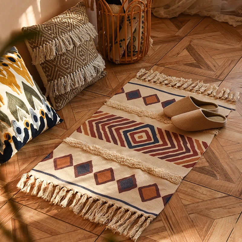 60x90cm 크기의 복고풍 보헤미안 스타일 수공예 태 - Linen Table Runner 리뷰 및 가격