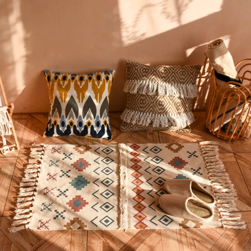 60x90cm 크기의 복고풍 보헤미안 스타일 수공예 태 - Linen Table Runner 리뷰 및 가격