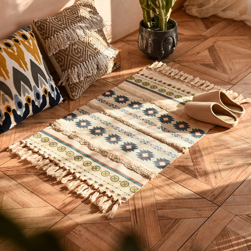 60x90cm 크기의 복고풍 보헤미안 스타일 수공예 태 - Linen Table Runner 리뷰 및 가격