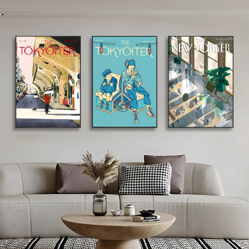 매거진 아트 T-도쿄 이터 포스터, 벽 장식용 프린트, - Home Decor Magazine 리뷰 및 가격