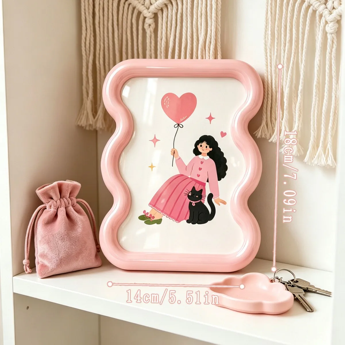 미니멀한 디자인의 사진 액자, 귀여운 만화 스타일, 테 - Bamboo Photo Frame 리뷰 및 가격